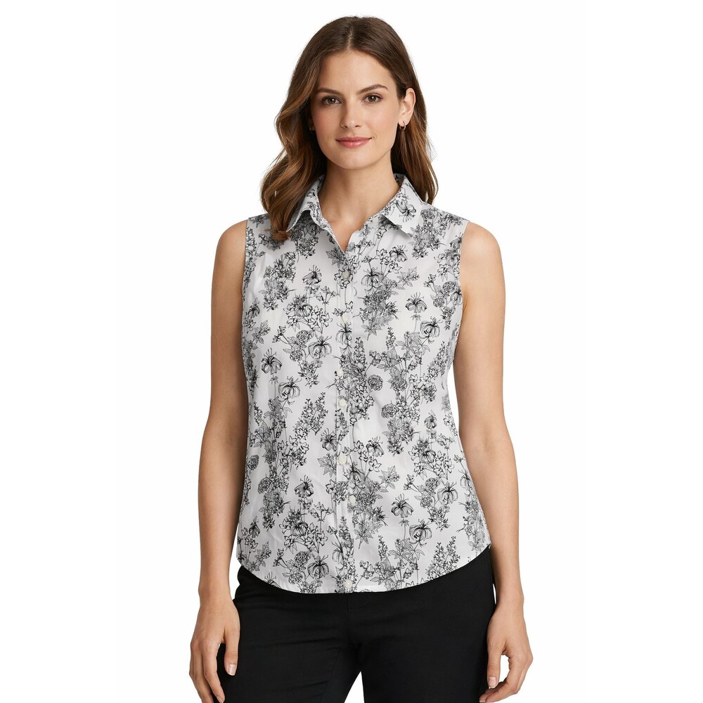 Banana Republic Women’s 12 Floral Sleeveless Tailored Fit Blouse NWT